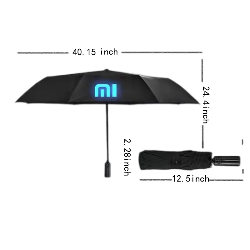 For Xiaomi Mi Mijia Automatic Umbrellas Noctilcent Windproof Auto Folding Umbrella Men Women Business Outdoor Travel Parasol