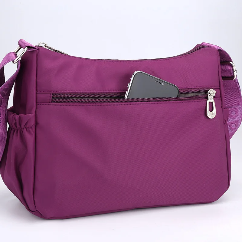 

Baigou New Style Multi-Purpose Multi-Compartment Simple One-Shoulder Oblique WOMEN'S Bag Mom Commuting Storgage Bag