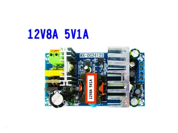 

AC 110-245V to DC 12V8A 5V1A 100W Switching Power Supply Module AC-DC Board AC-DC Power Supply Module Isolation Dual Output