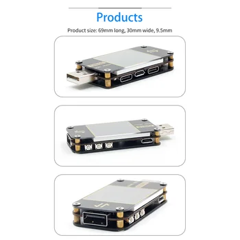 

Voltmeter USB Tester QC4 + PD3.0 2.0 Fast Charging Equipment Accessories
