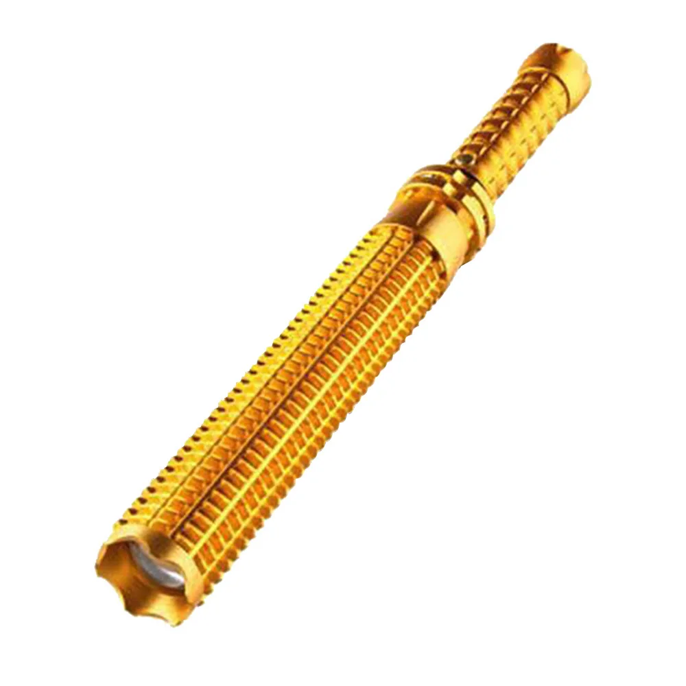 

police baton Super Torch self defense telescopic baton flashlight 18650 battery rechargeable car lamp waterproof zoom