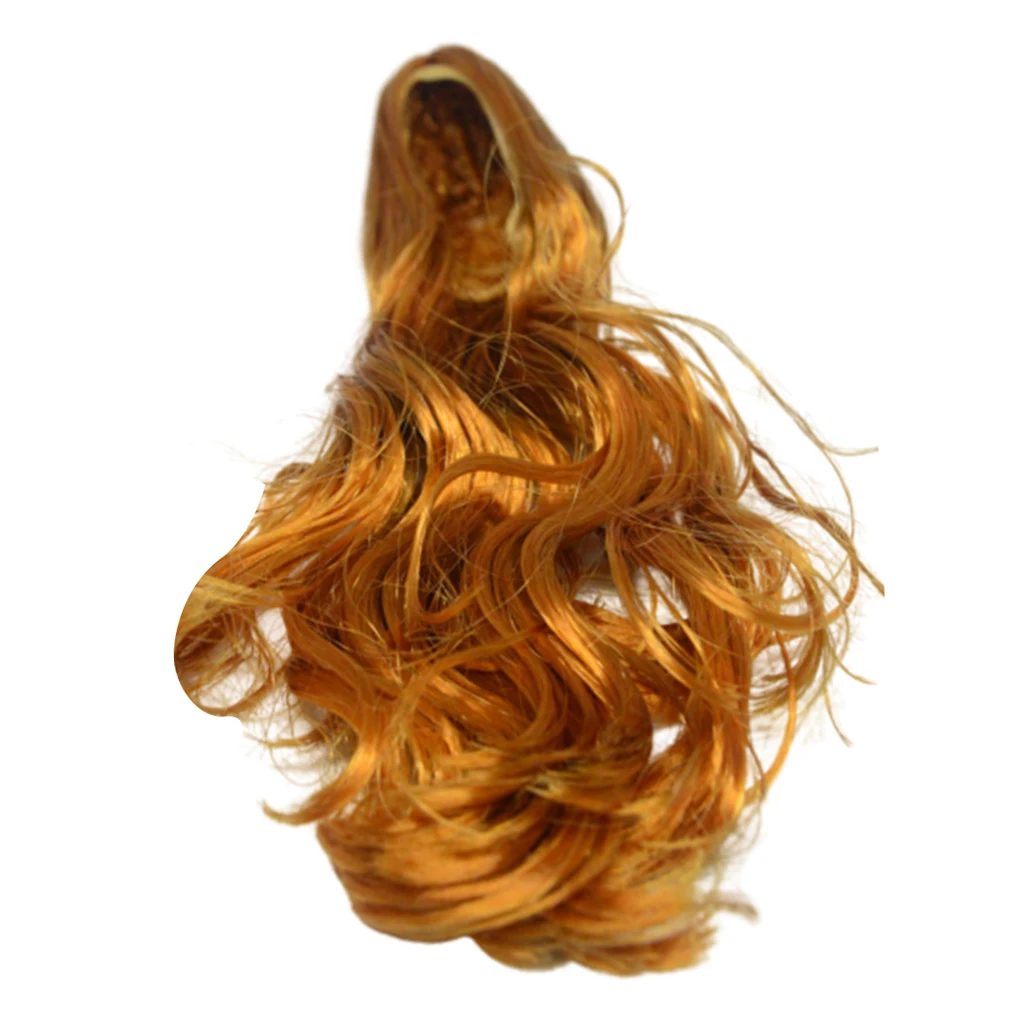 1/6 Woman Long Hairpiece For 12Inch Action Figure BJD Doll DIY Female Dolls Figure Model Hair Extension DIY Accessories 1/6 Woman Long Hairpiece For 12Inch Action Figure BJD Doll DIY Female Dolls Figure Model Hair Extension DIY Accessories