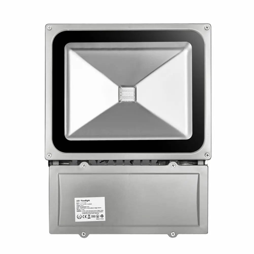 100 Вт суперфонарь 85 265 В переменного тока водонепроницаемый IP65 RGB отражатель