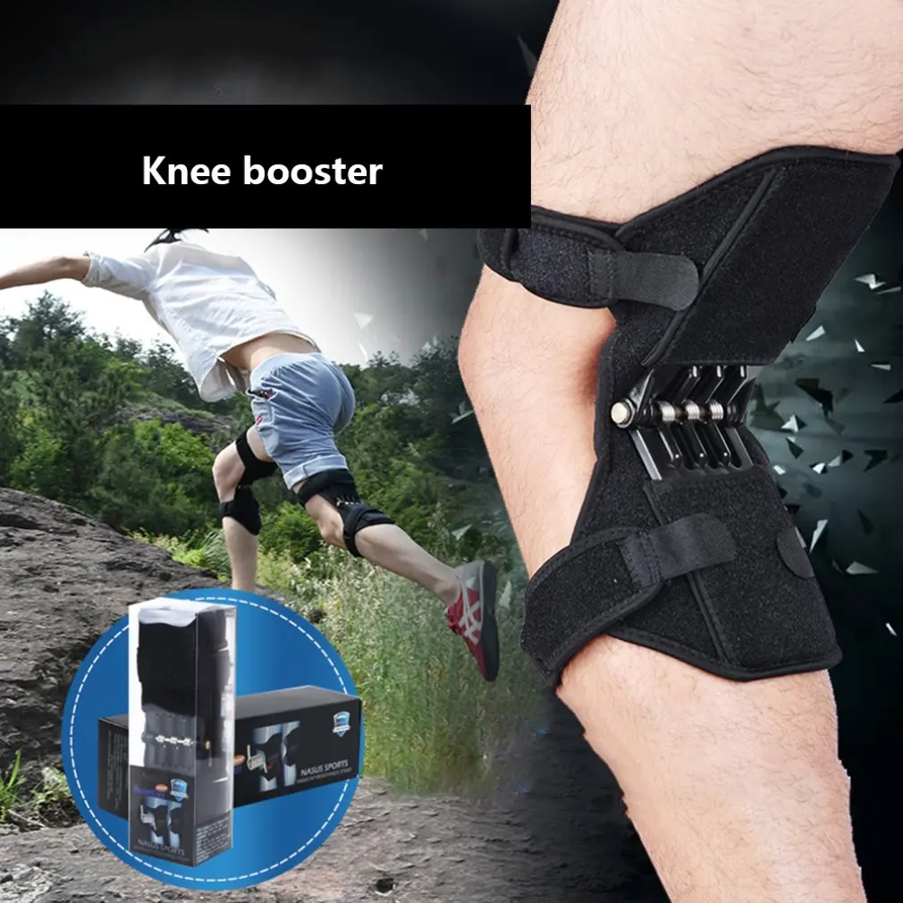 Humerus Booster наколенник старая холодная нога коленный ремешок альпинистский приседание черный изысканно разработанный прочный наколенники для работы