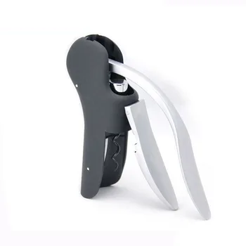 

20 pcs/Lot Wine Corkscrew Wine Bottle Opener Cork Manual Opener Wine Starter Single Handle Household Bar Supplies Simple ZCF026