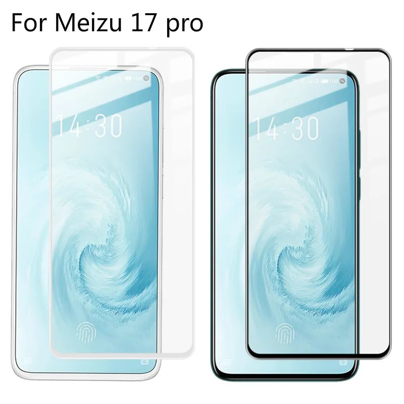 Закаленное стекло для Meizu 17 Pro Защитная пленка экрана 3D 9H с полным покрытием
