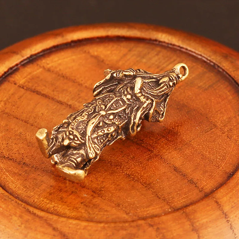 guan gong pendant brass (9)