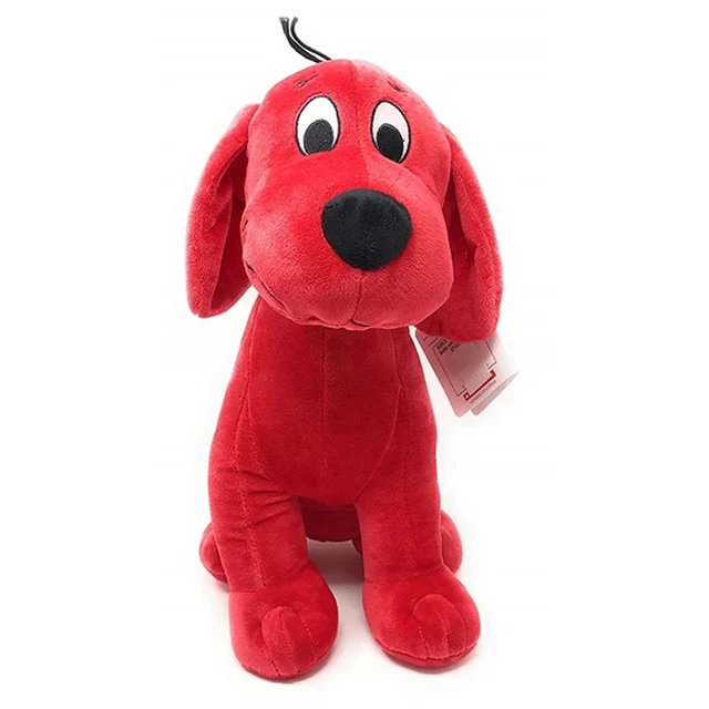 Hot anime 32CM Clifford the Big Red Dog Stuffed toy doll plush toy Birthday and Christmas gifts for children