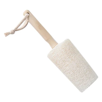 

5 Pcs Loofah Wooden Handle Loofah Cup Brush Brush Cup Household Cleaning Brush
