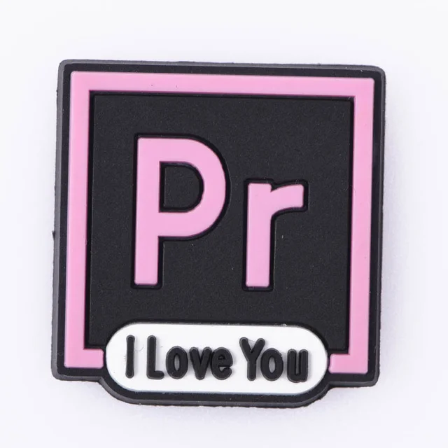 1 Pcs Music Croc Shoes Charms Camera Ticket Coffee Shoe Charm Accessories Cartoon Clog Shoes Musical Record Decoration Power Off P3803