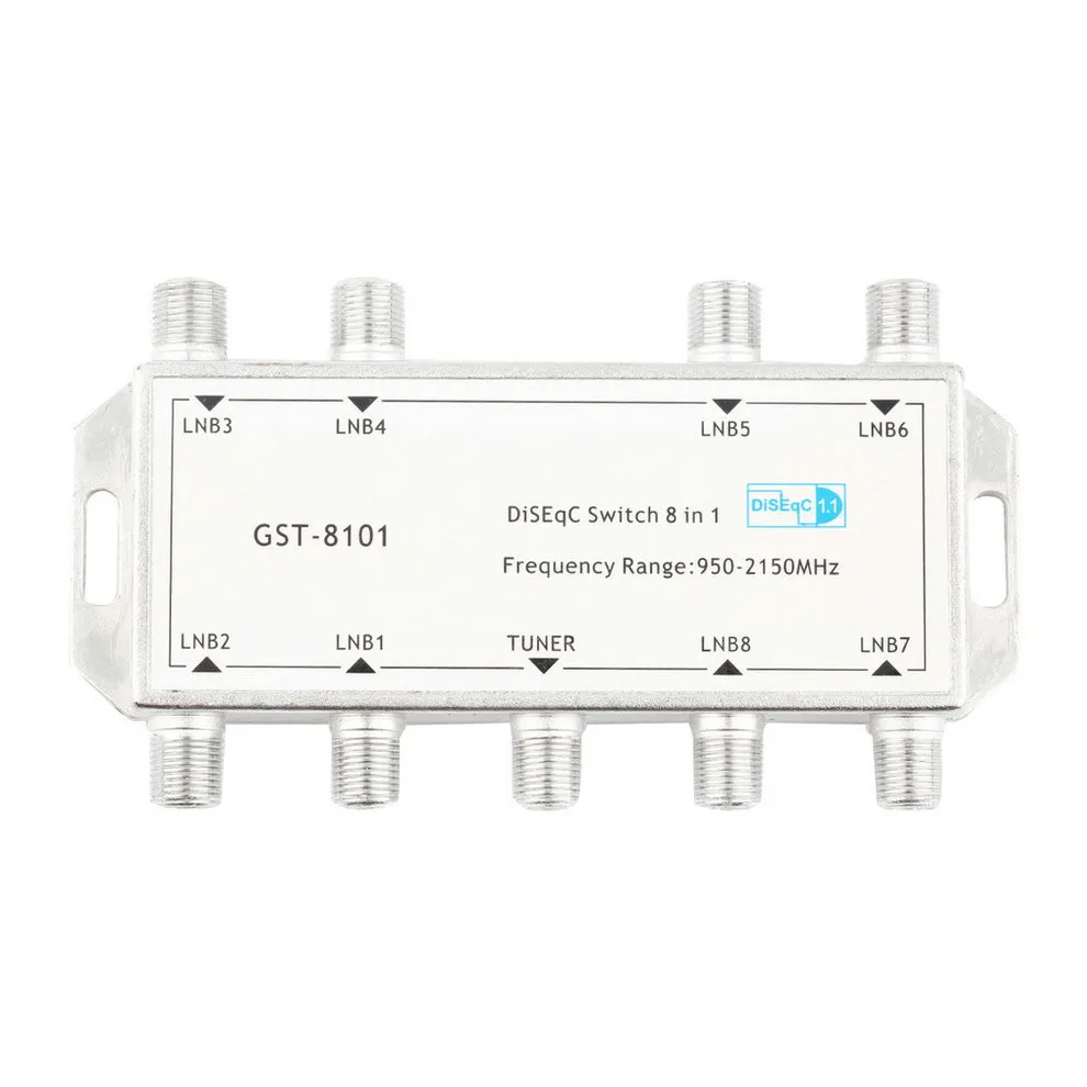 DS81 8 в 1 спутниковый сигнал DiSEqC переключатель приемник LNB Multiswitch Прямая поставка