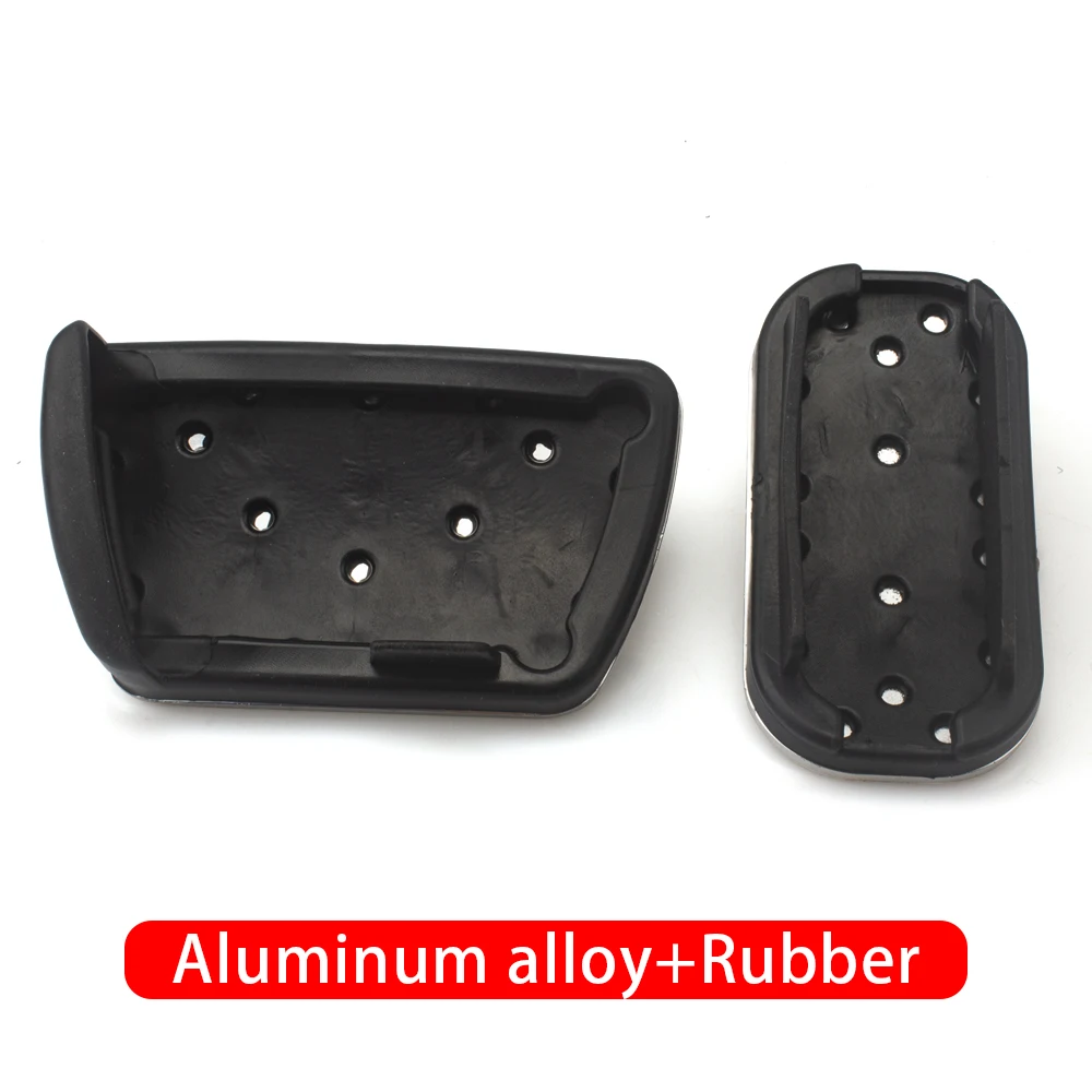 Car Foot Fuel Pedals Accelerator Brake Pedal Pad Cover For Toyota Land Cruiser Prado FJ 150 2010 -