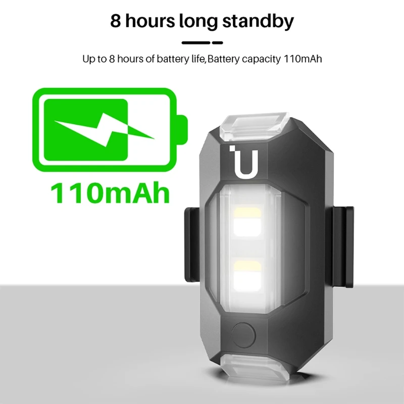 Drone Strobe Warning Lights Photography Video Lighting Warning Sign Replacement Compatible for DJI-Mavic Air2/Mini 2 FPV