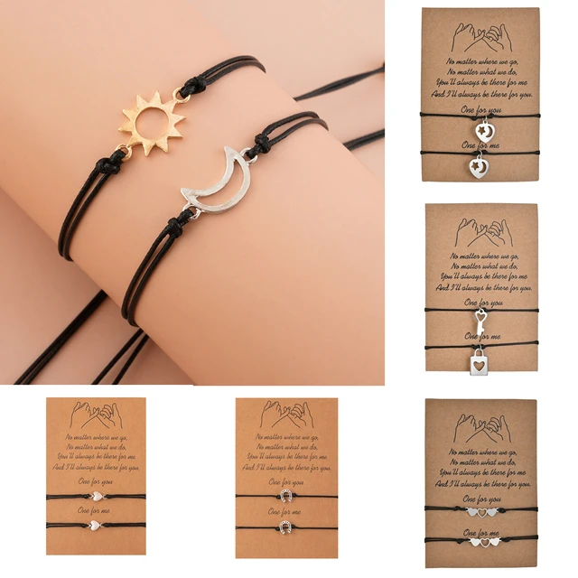 Sun And Moon Bracelet For Couples 2024 | favors.com