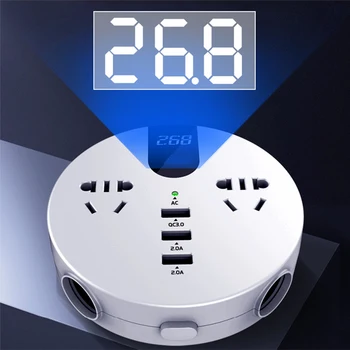 

New 150W Power Inverter 12V 24V to 110V 220V Car Inverter Car Adapter LED Car Inverter