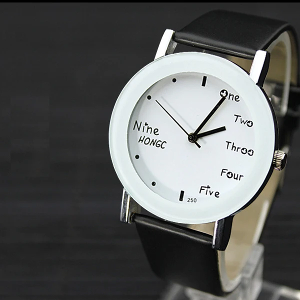 white black-32mm Парные кварцевые наручные часы для мальчиков и девочек, подарок для студентов, часы для женщин, браслет-обруч для мужчин, креативные часы - Цвет: white black-32mm
