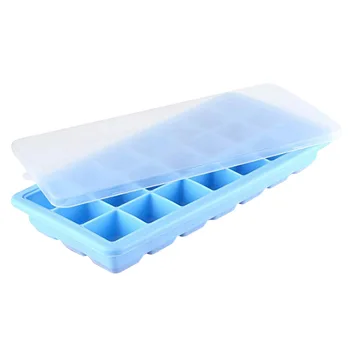 

21 Grids Kitchen Bar Ice Mould Tool Ice Cube Cool Freeze Mold Maker With Cover Ice Cream Maker Mold For Summer Party