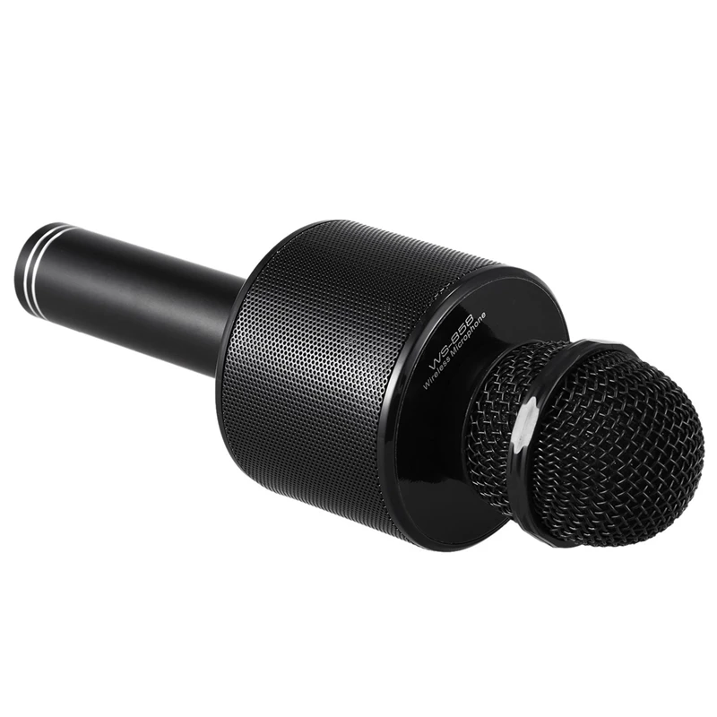 Профессиональный Bluetooth беспроводной микрофон для караоке портативный Bluetooth мини домашний KTV для воспроизведения музыки и пения динамик плеер
