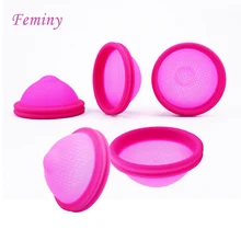 

5PCS Menstrual Cup SterilizerMedical Silicone Cup Feminine Hygiene Tampon Alternative Menstrual Disc Heavy Flow Collector