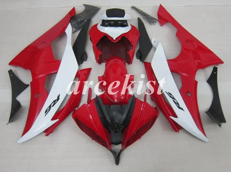 ABS литья под давлением Обтекатели комплект подходит для YAMAHA YZF-R6 2008- 08 09 10 11 12 13 14 15 16 Кузов Набор серый