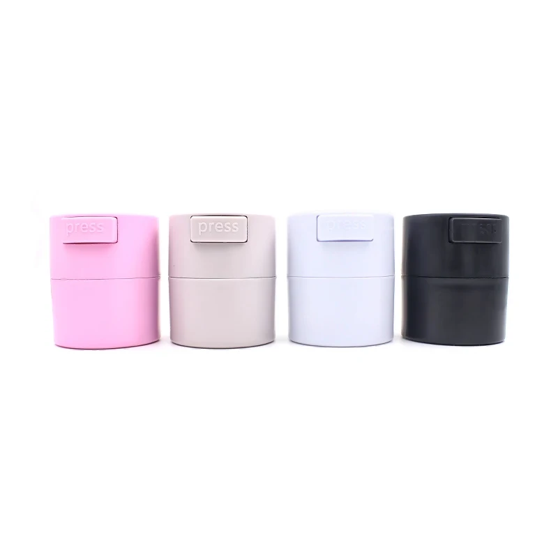 2020 NEW High-qaulity Matte fashion Eyelash Glue Storage Jar Press Style Activated Carbon Sealed Tank Makeup Tools | Красота и