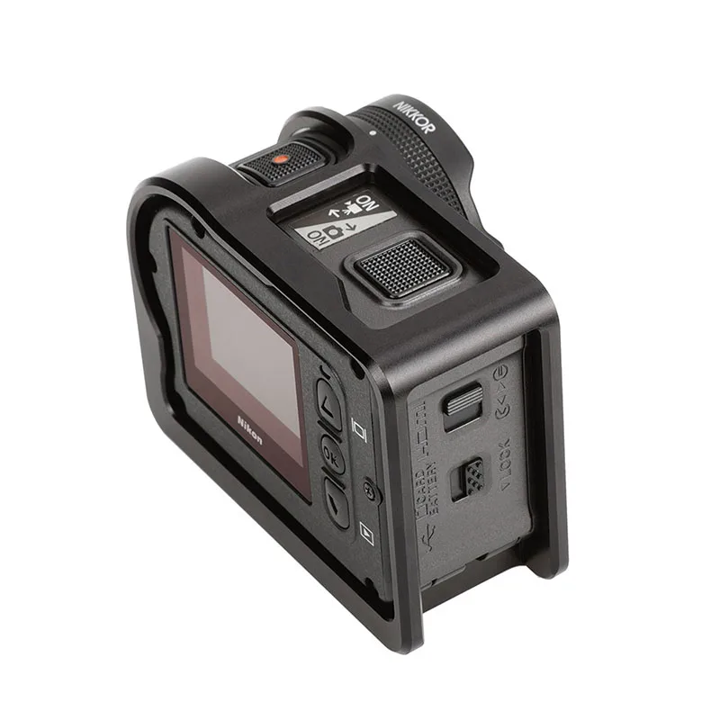 Алюминиевое Крепление для Nikon KeyMission 170 рамка Корпус Комплект корпуса комплект с отверткой винт фиксированные Аксессуары