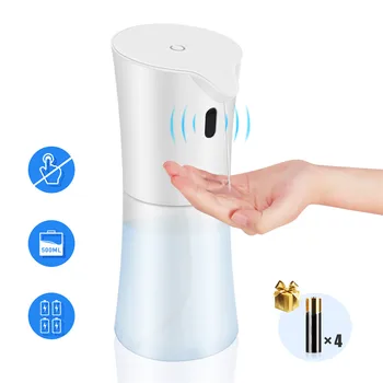 

Automatic Soap Dispenser 500ml Liquid Touchless Infrared Sensor Hand Free Auto Smart Soap Dispenser for Bathroom Kitchen Sink