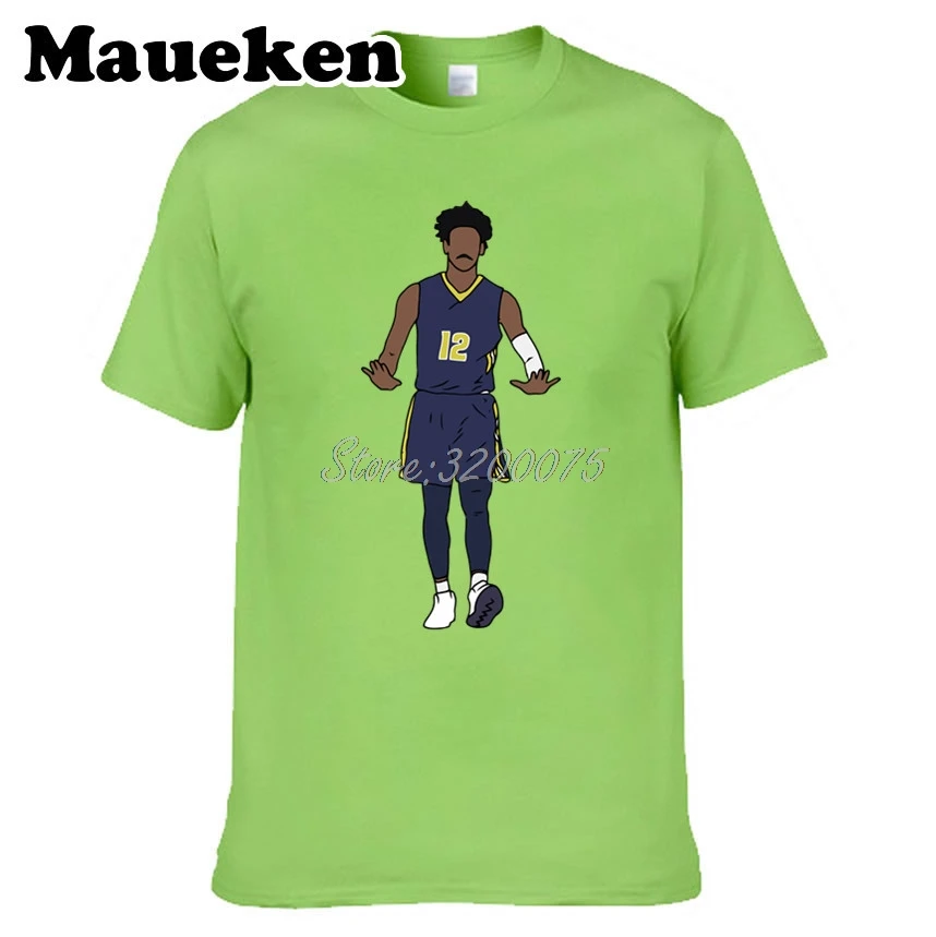 Мужская футболка Ja Morant 12 одежда футболка мужская футболка для фанатов Memphis футболка с круглым вырезом W19101922 - Цвет: 31