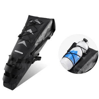

Bike Bicycle Saddle Bag Waterproof Reflective Large Capacity Foldable Tail Rear Bag Cycling MTB Trunk Pannier Backpack Z
