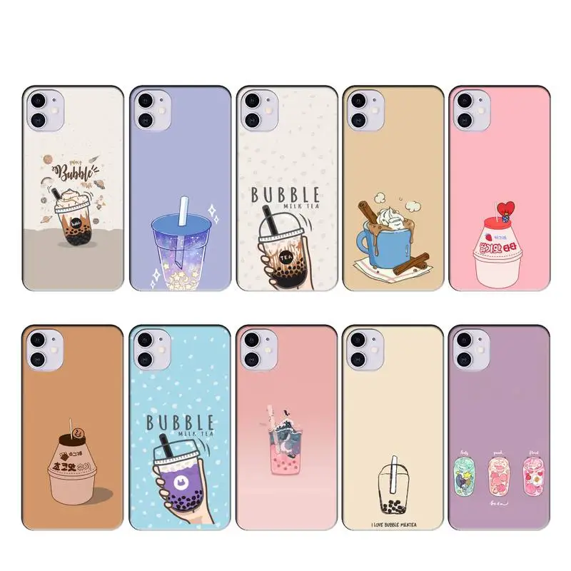 Милая майка чай для девочек fundas coque iPhone 11 чехол Pro Max XR 7 8 Plus Аксессуары|Бамперы| |