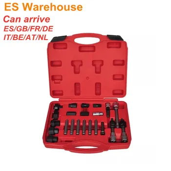 

ES Warehouse 22 PCS 1/2 " Alternator Pulley Set Removal Tool Auto Hand-Held Disassembly Tools