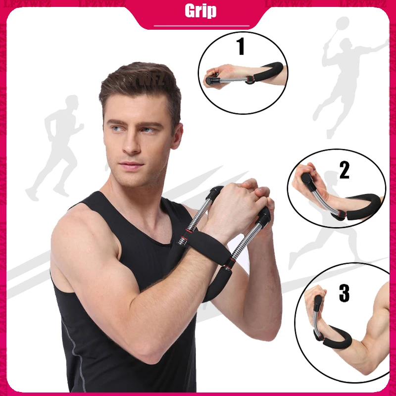 

Grip Adjustable Arm Strength Trainer Forearm Strength Exercise Training Enhance Grip Gym Fitness Arm Body Strength Training