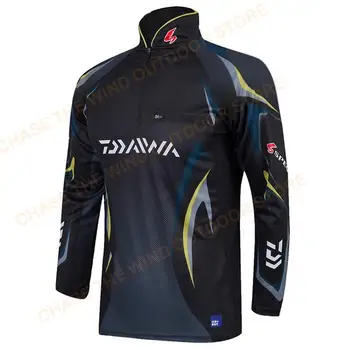 

2020 New Long Sleeve Quick-dry Fishing Clothes Cycling Breathable Fishing Jersey Bamboo Fiber Summer Fisherman Clothing Pesca