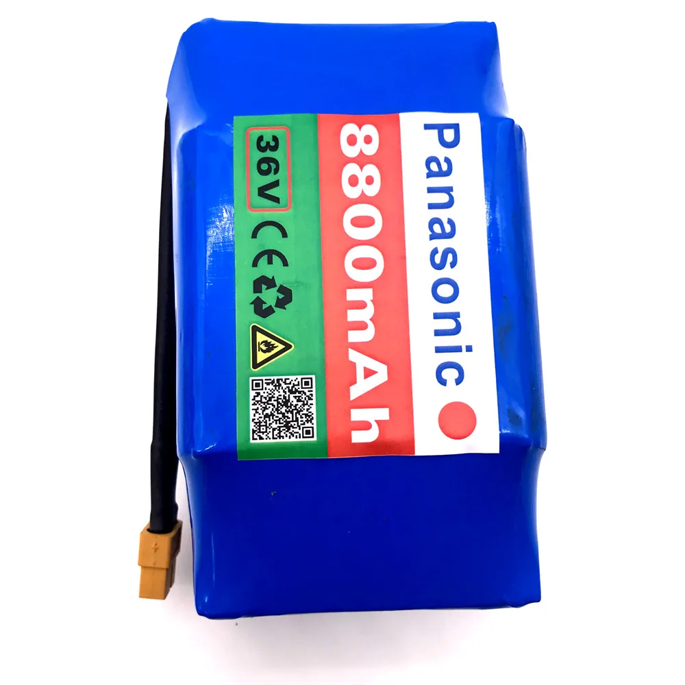 NCR18650B Panasonic 10s2P 36 В литий-ионная аккумуляторная батарея 8800 мАч 8.8ah одиночный цикл напряжения ХОВЕРБОРДА батарея