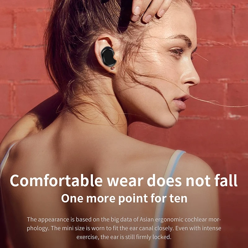 TWS-16 Bluetooth наушники Смарт легкие и удобные спортивные наушники беспроводные двойные Bluetooth