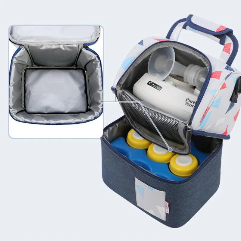 Mummy Maternity Baby Insulation Bag Breast Milk Storage Bags Newborn Multifunction Fresh Keeping Ice Pack waterproof BNA014