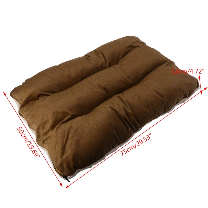 Pet Mat Dog Cats Cushion Warm Winter Removable Soft Sleeping Bed Pillow Mattress | Дом и сад