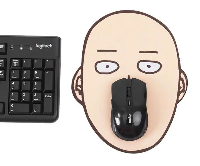 One Punch Man - Saitama Themed Rubber Mouse Pad