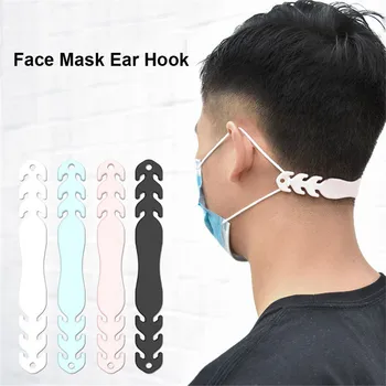 

Fashion Women Scarf Non-slip Face Scarf Ear Hook Adjustable Earache Prevention Fixer Kid Adult 5pcs Masque Reusable For Women