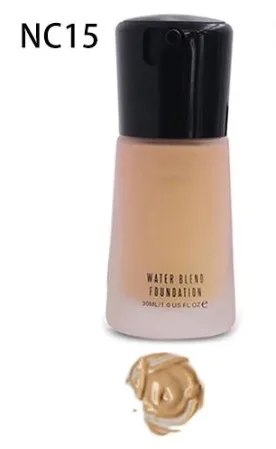 Бренд Pro Nude Face Foundation Prime beauty Makeup mc yg увлажняющий крем жидкость полное покрытие корректирующее средство для лица Крем-основа 30 мл - Цвет: NC15