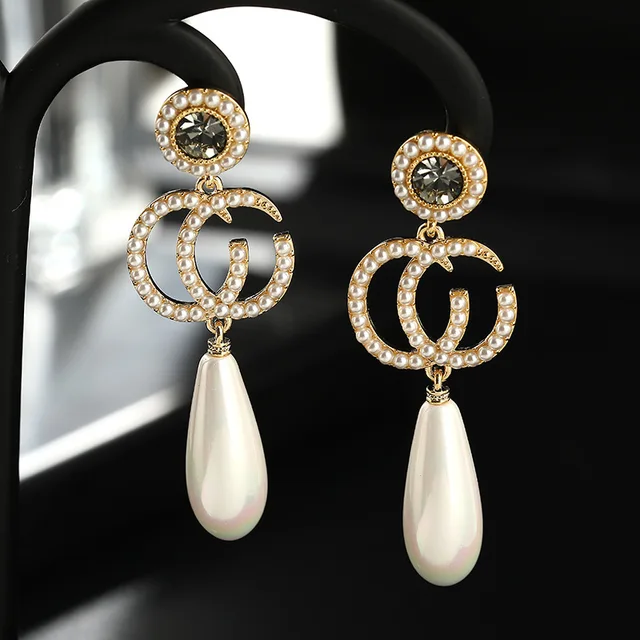 Women's Geometric Drop Earrings 2021 New Round Pendant Earrings Party Jewelry Gift Golden Fashion Trend Fashion Stud Earrings EDZ-2-36