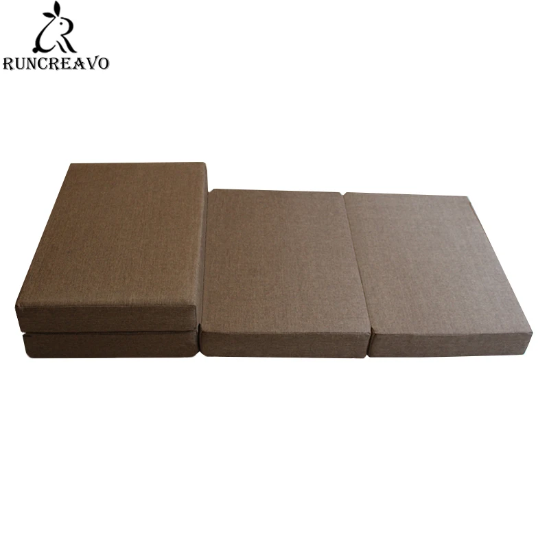 Random Color 8cm Thickness Sponge Filled with 100% Cotton Fabric Mattress Foldable Healthy and Comfortable Convenient Tatami | Мебель