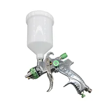 HVLP Краскораспылитель для мебели, набор для самостоятельной окраски автомобилей, нержавеющая сталь, 1,4 мм, 1,7 мм, 2,0 мм, стальной Набор насадок, профессиональный пистолет-распылитель