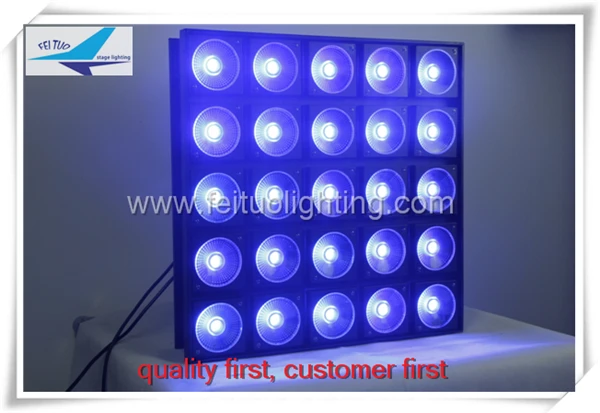 E-1x 25X30w 4в1 rgbw led cob матрица света quad blinder light