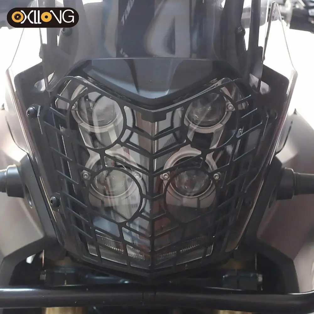 For Yamaha Tenere 700 Rally Headlight Grille Guard Cover Head Light Lamp Protector XTZ700 /XT700Z 2019 2020 2021 | Автомобили и