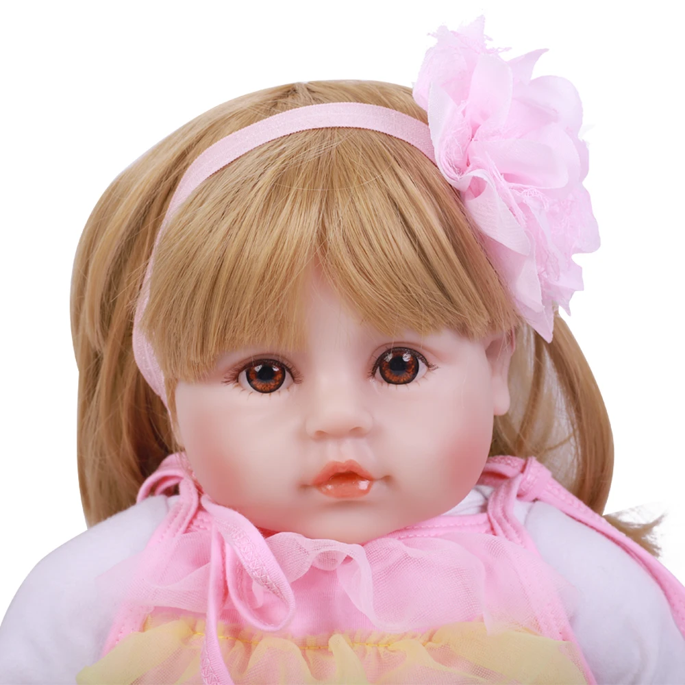 2" тканевые куклы Reborn Baby, новая мода, реалистичные, милые, очаровательные щеки, платье для девочек, детские игрушки, игрушки для детей