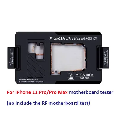 MEGA-IDEA для iPhone X XS/XS MAX 11 Pro Max материнская плата тестовая арматура материнская плата верхний и нижний тест er как Qianli iScoket инструмент - Цвет: For iP 11 tester B