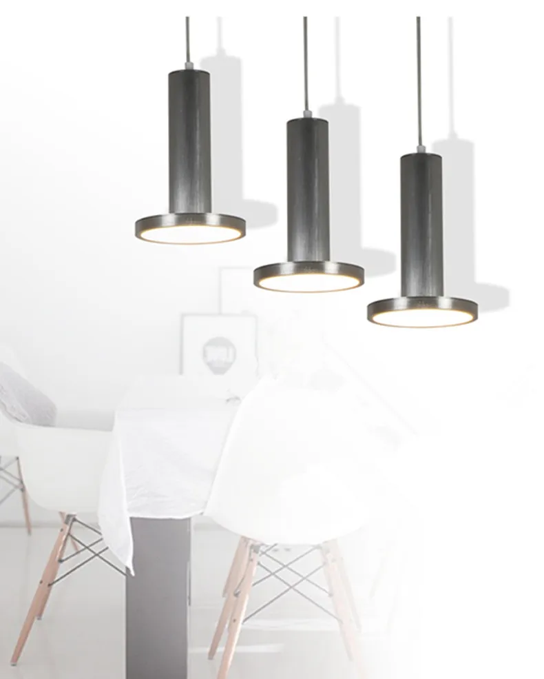 Современный скандинавский небольшой подвесной светильник с одной головкой, для столовой, бар, оригинальность, индивидуальный характер