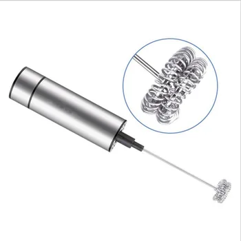 

Electric Hand Whisk explosion-type Electric Mixer Coffee Milk Egg Beater Stainless Steel Beat Egg Machine Double Spring Head