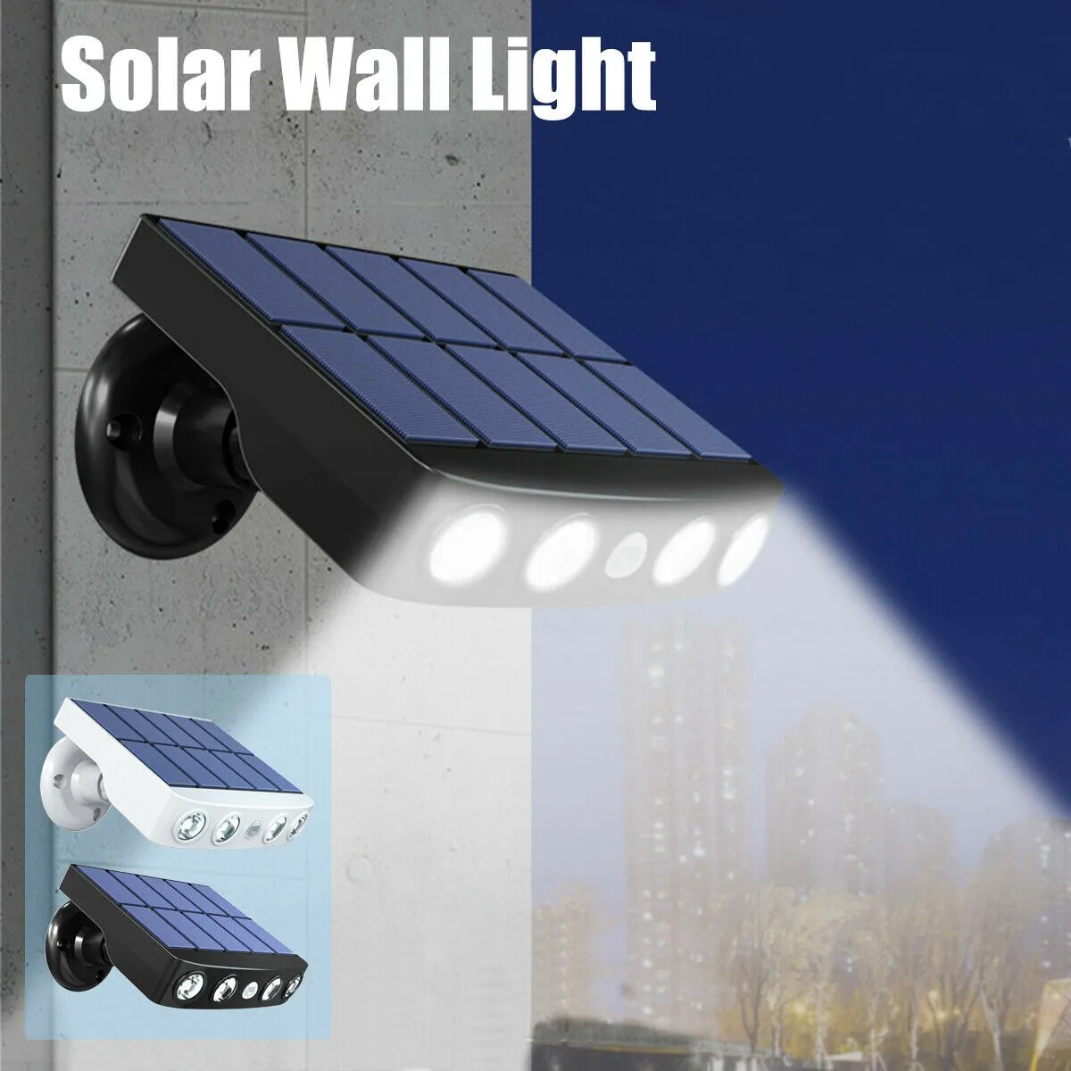

LED Solar Light Outdoors Security Lighting Smart Sensor Wall Light Anti-Theft Fake CCTV Camera Waterproof Street Garden Lamp